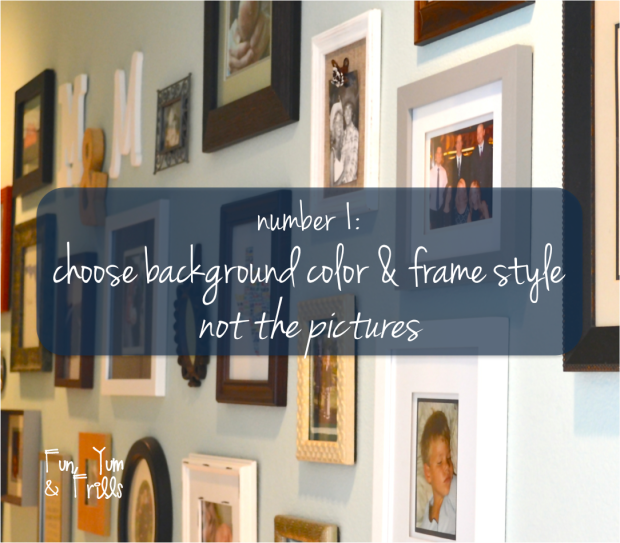 Fun, Yum & Frills l 5 Tips for the Perfect Picturewall