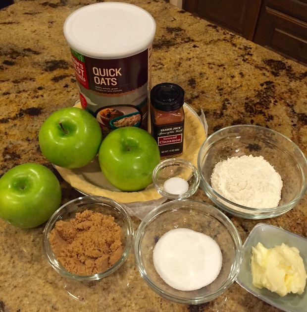 Ingredients for the perfect Mini Apple Pies on funyumandfrills.com